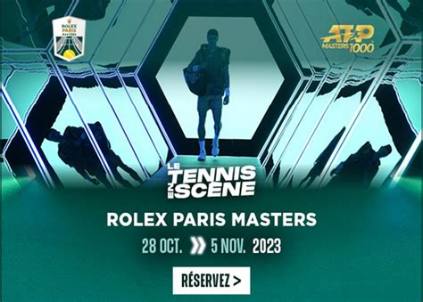 paris rolex masters billets|rolex paris masters tournament.